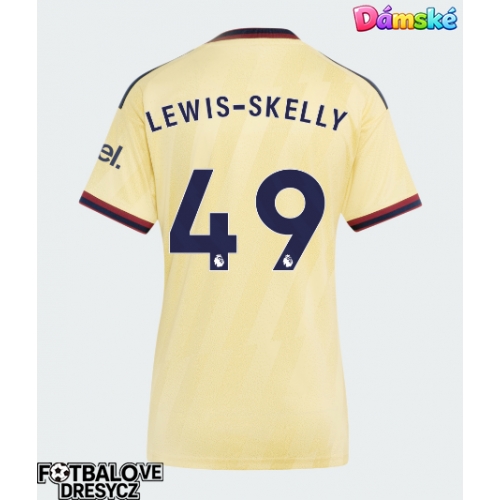 Arsenal Myles Lewis-Skelly #49 Dámské Alternativní Dres 2026-27 Krátký Rukáv Arsenal Myles Lewis-Skelly #49 Dámské Alternativní Dres 2026-27 Krátký Rukáv
